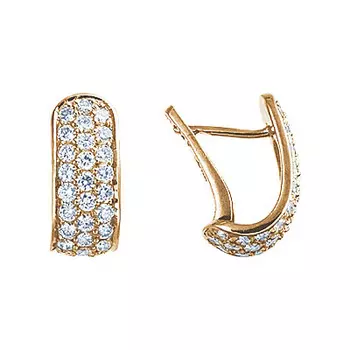 Золотые серьги 17825RS