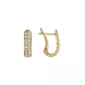 Золотые серьги 18282RS