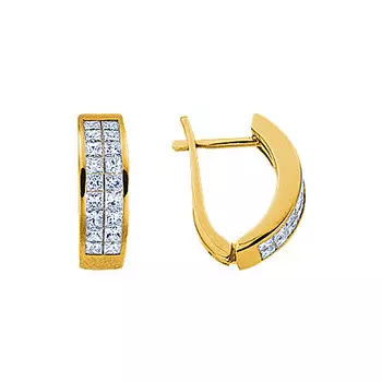 Золотые серьги 18802RS