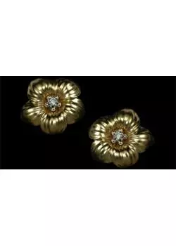 Золотые серьги 20580