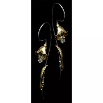 Золотые серьги 20970