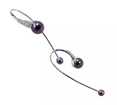 Золотые серьги 20990