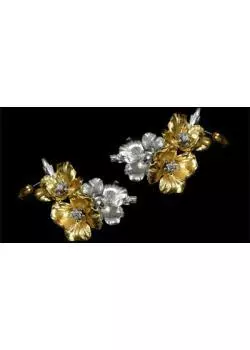 Золотые серьги 21300