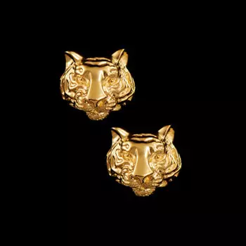 Золотые серьги 21550