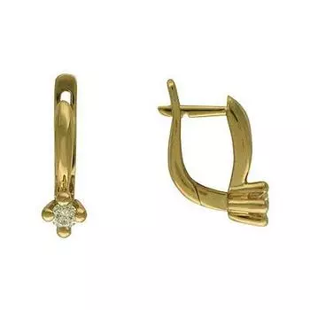 Золотые серьги 32C640287