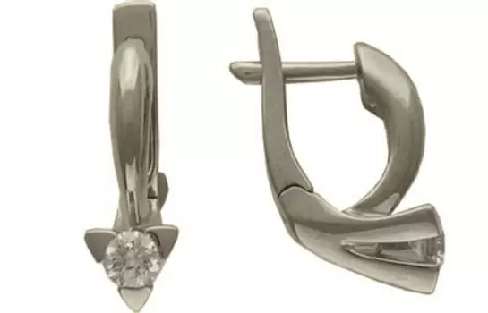 Золотые серьги 32C670317