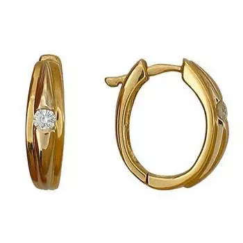 Золотые серьги 32C680067