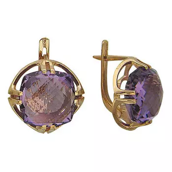 Золотые серьги 35C310941