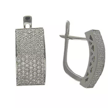 Золотые серьги 65C620125