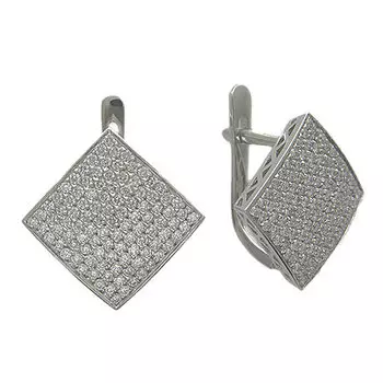 Золотые серьги 65C620126