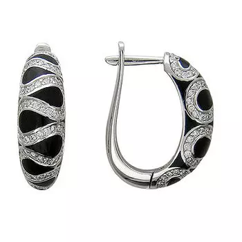 Золотые серьги 65C620209