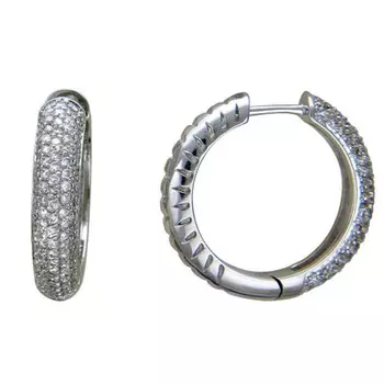 Золотые серьги 65C620334