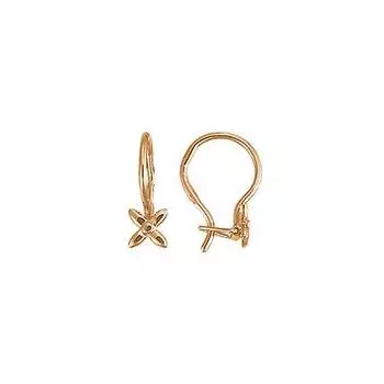 Золотые серьги 66397RS