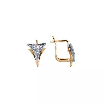 Золотые серьги 71130RS