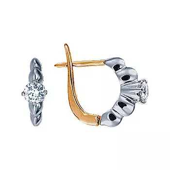 Золотые серьги 71151RS