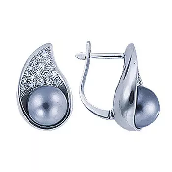 Золотые серьги 90570RS