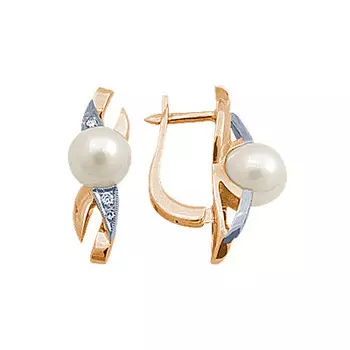 Золотые серьги 90588RS