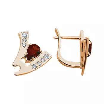 Золотые серьги 90834RS