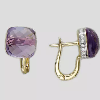 Золотые серьги 95C632714