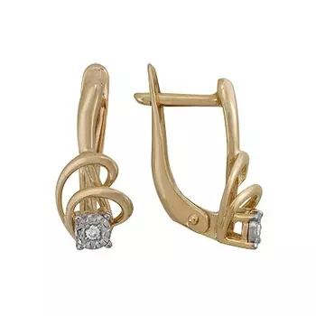 Золотые серьги A1007112041