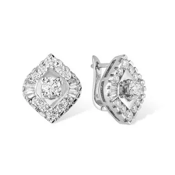 Золотые серьги E0128322WG