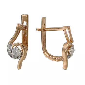 Золотые серьги M4C610074