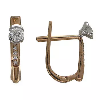 Золотые серьги M4C660104