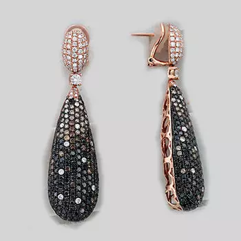 Золотые серьги T14C610176