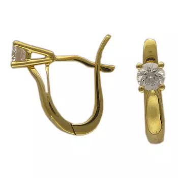 Золотые серьги W8C640005