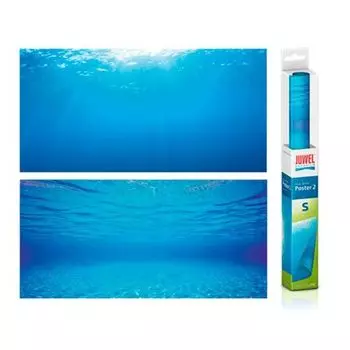 Фон-пленка JUWEL Poster голубая вода 60х30см