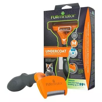 Фурминатор для собак FURminator M для средних длинношерстных пород