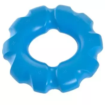 Игрушка для собак MAJOR Кольцо 14см с пищалкой TPR синее