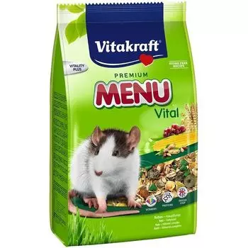 Корм для грызунов VITAKRAFT Menu для крыс сух. 800г