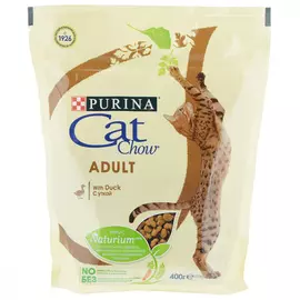 Корм для кошек Cat Chow сухой с уткой, 400г