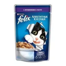 Корм для кошек FELIX Ягненок конс. 85г