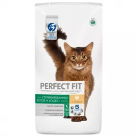Корм для кошек PERFECT FIT для стерилизованных Курица сух. 2,5кг