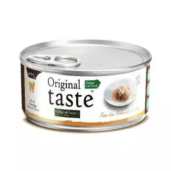 Корм для кошек Pettric ORIGINAL TASTE тунец, курица в соусе конс.