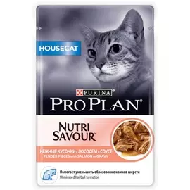Корм для кошек Pro Plan для живущих в помещении конс.