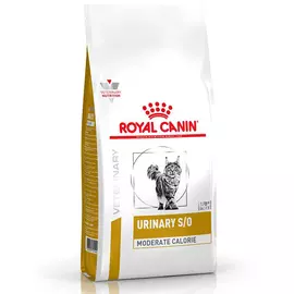 Корм для кошек ROYAL CANIN Urinary S/O LP34 Moderate Calorie при мочекаменной болезни и лишнем весе сух. 1,5кг