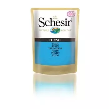 Корм для кошек SCHESIR тунец пауч. 100г