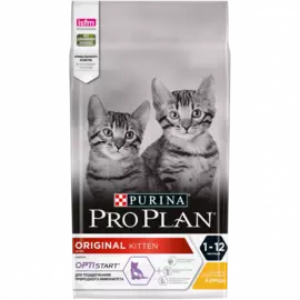 Корм для котят Pro Plan Original курица сух. 1,5кг