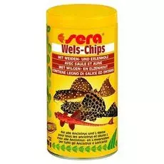 Корм для рыб SERA Wels-chips 250мл