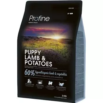 Корм для щенков PROFINE ягненок сух. 3кг