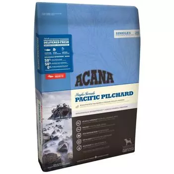 Корм для собак и щенков ACANA Pacific Pilchard для всех пород, тихоокеанская сардина сух. 6кг