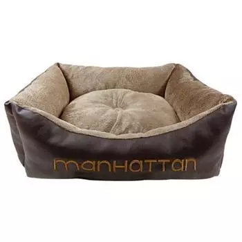 Лежак для кошек FAUNA international мягкий MANHATTEN 70х60см