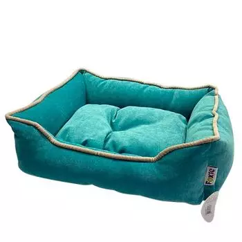 Лежак для животных Foxie Colour 60х50х18см бирюзовый