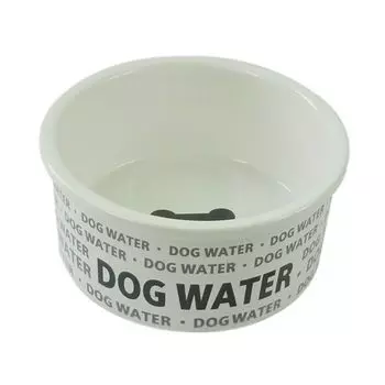 Миска для животных Foxie Dog water белая керамическая 12,5х4,5 см 260мл