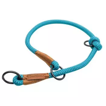 Ошейник для собак Great&amp;Small Rope 6х400мм голубой