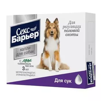Препарат для сук НПП СКИФФ СЕКС-БАРЬЕР F для регуляции половой охоты флакон 3мл