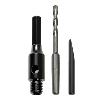 Адаптер HEX для алмазных коронок М16 Metallica Optima 902301, 160 мм, с сверлом